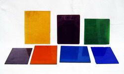 Colored glass plates Foto © Pierandrea Malfi